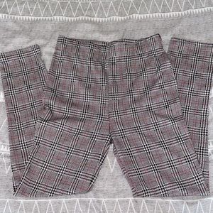 Plaid dress pants, Forever 21, size medium